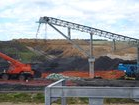 Mooiplaats coal on stockpile